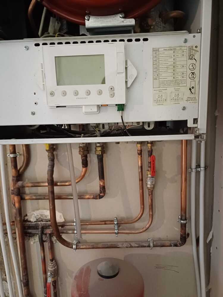 Thermostat chaudière réparation plombier